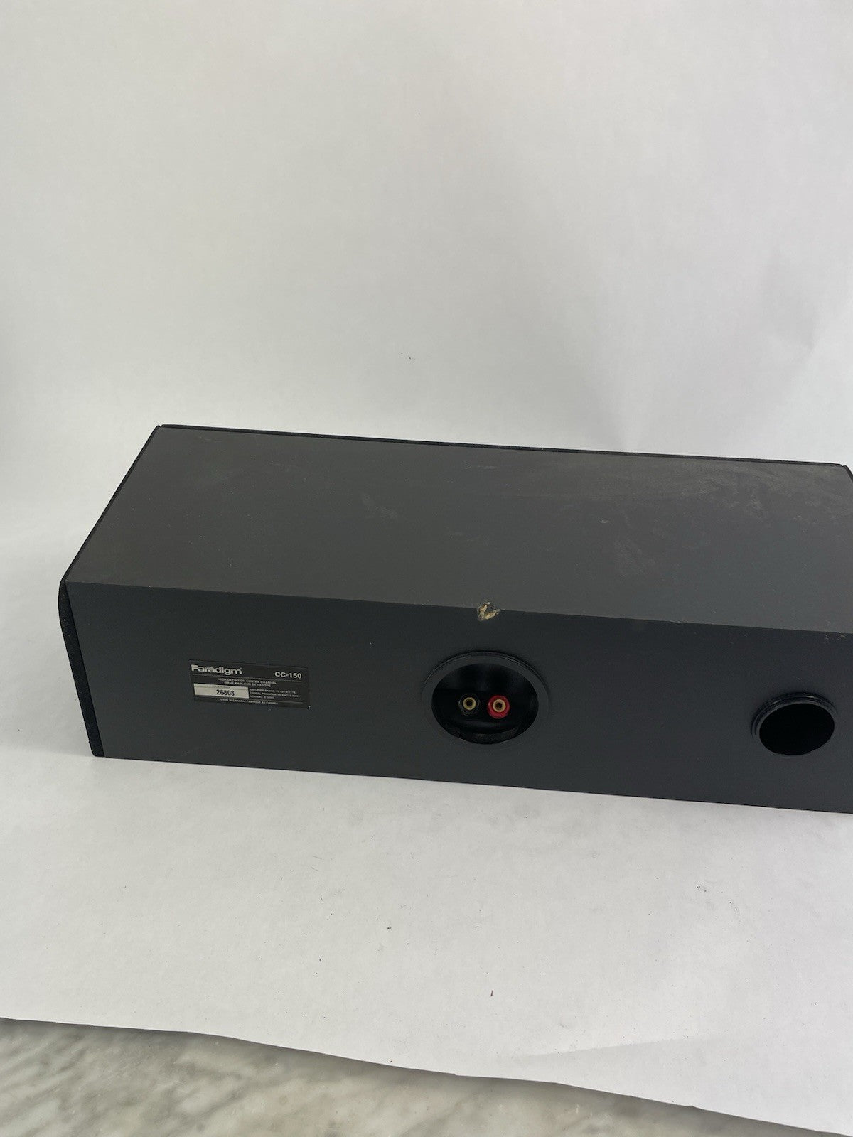 PARADIGM CC-150 High Definition Center Channel Speaker 120 Watt, 5.5" Drivers 