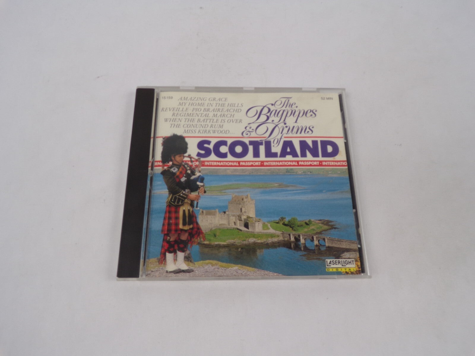 The Bagipes Drums Of Scotland Amazing Grace Battle On The Tyne My Home In CD#71