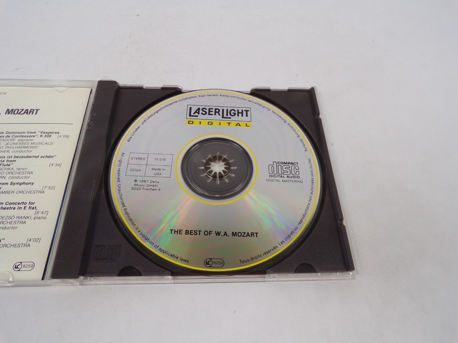 The Best Of Wolfgang Amadeus Mozart Selections From The Magic Flute The CD#71