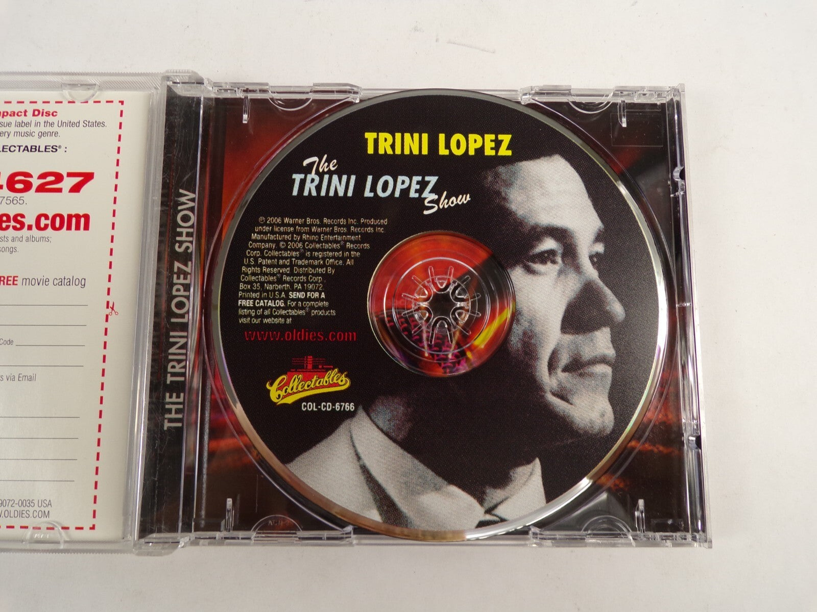 Trini opez The Trini Lopez Show Twenty Five Mlles Games People Play CD#50