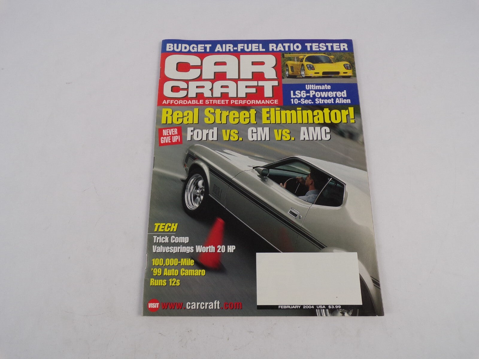 February 2004 Car Craft Real Street Eliminator! Budget Air-Fuel Ratio Tester Rea