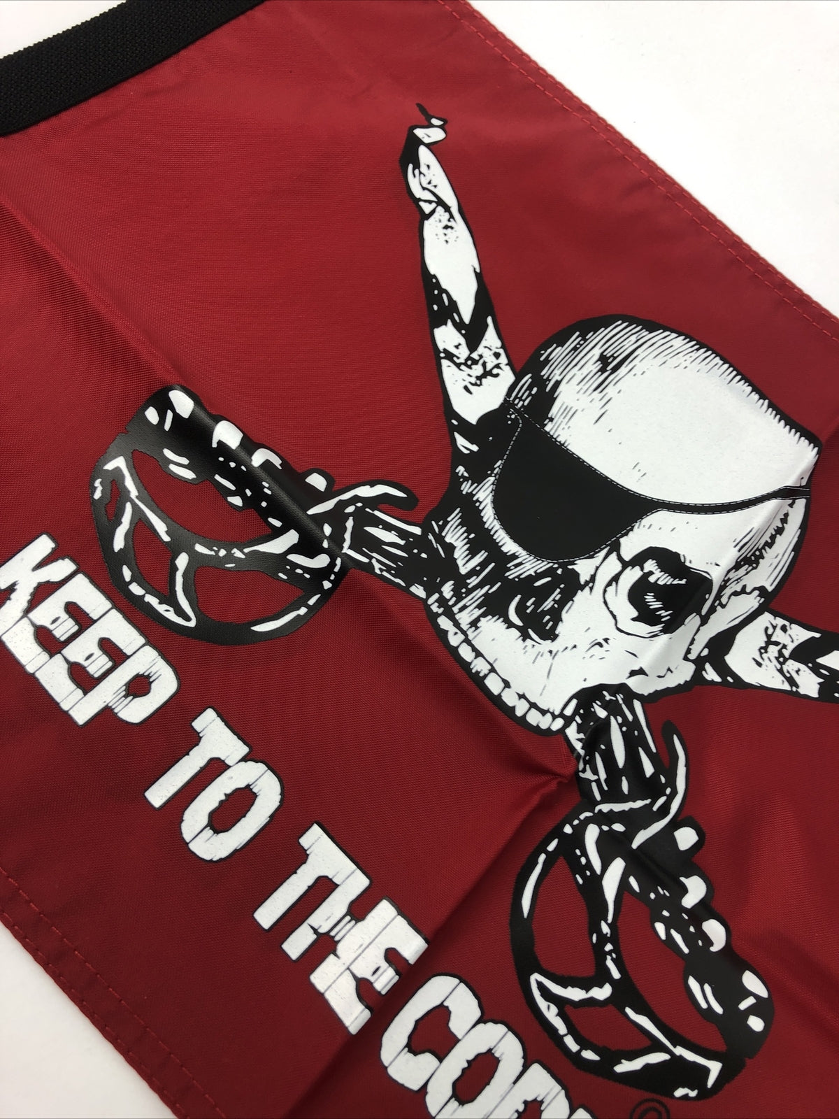 Flappin' Flags KEEP To The CODE 12" x 18" Flag Banner Double Sided Print Quality