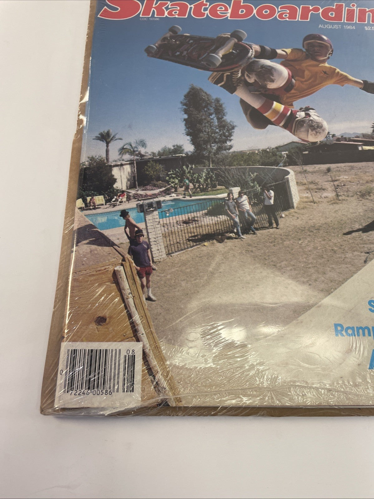 TRANSWORLD SKATEBOARDING MAGAZINE August 1984 Kevin Staab Craig Johnson