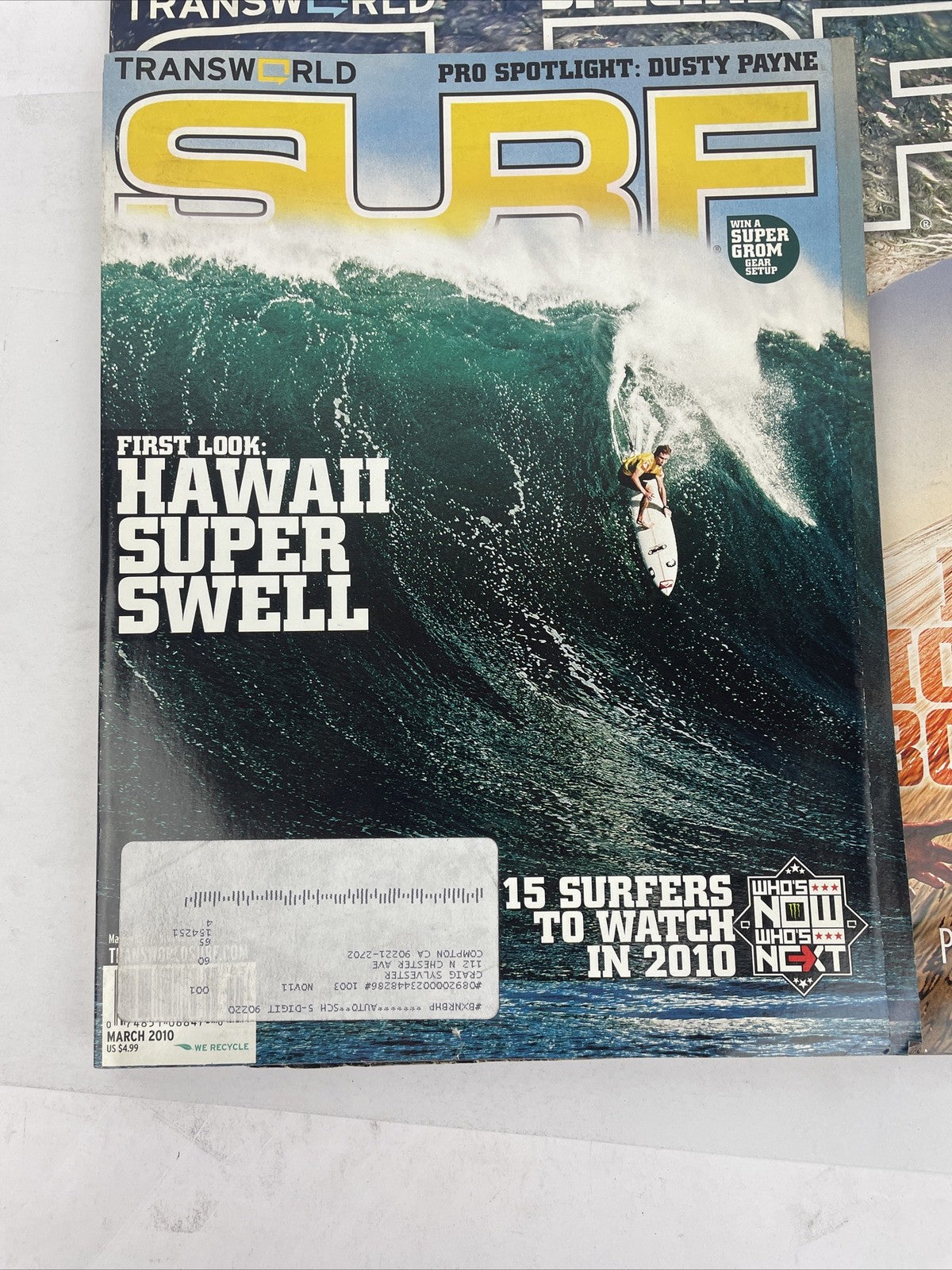 Transworld Surf Magazine Bundle 2010 8 x Total Magazines Of Awesomeness!! LOOK