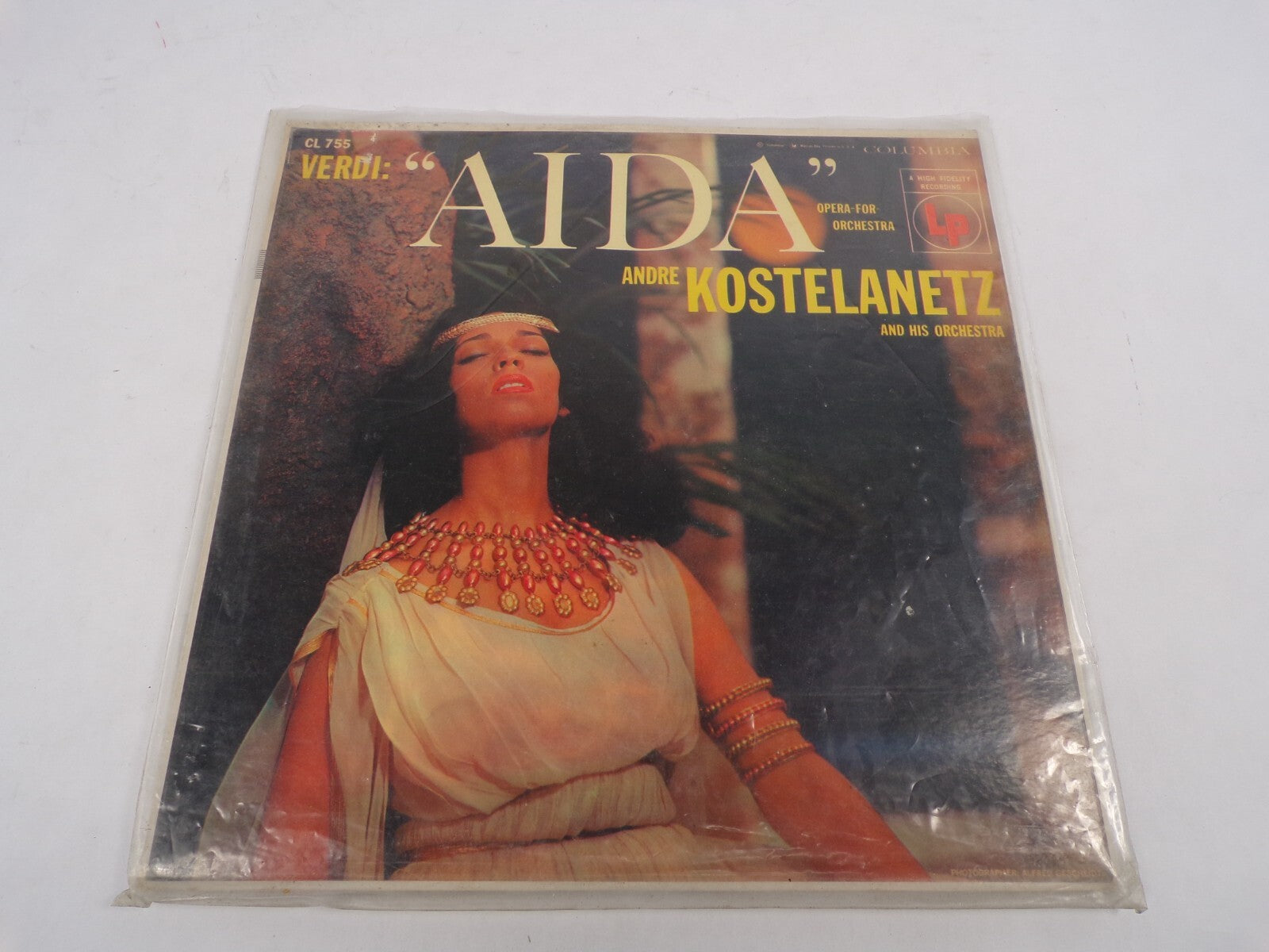 Verdi: "AIDA" Opera For Orchestra Andre Kostelanetz And His Orchestra Act I Act