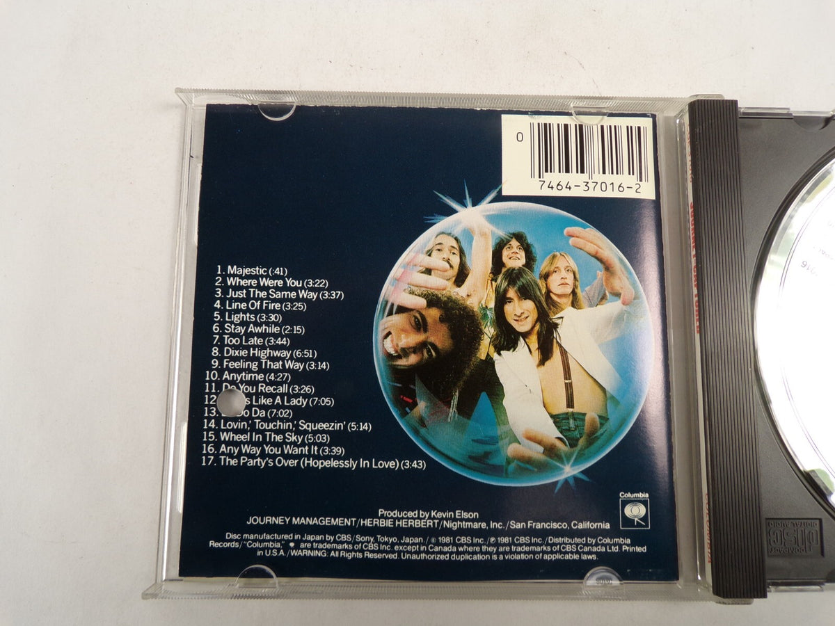 Journey Captured Columbia Where Were You Line Of Fire Too Late Stay Awhile CD#53