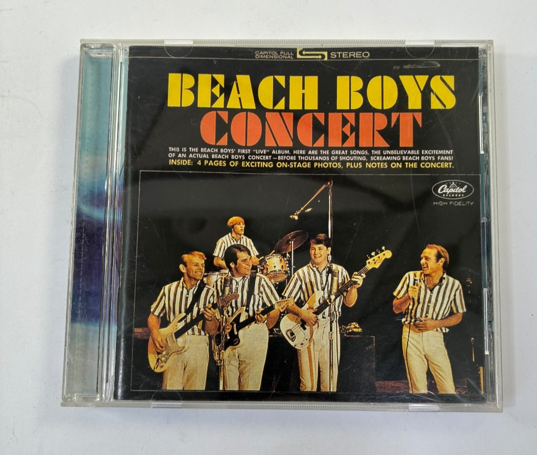 The Beach Boys Concert / Live in London Capitol Records CD 2001