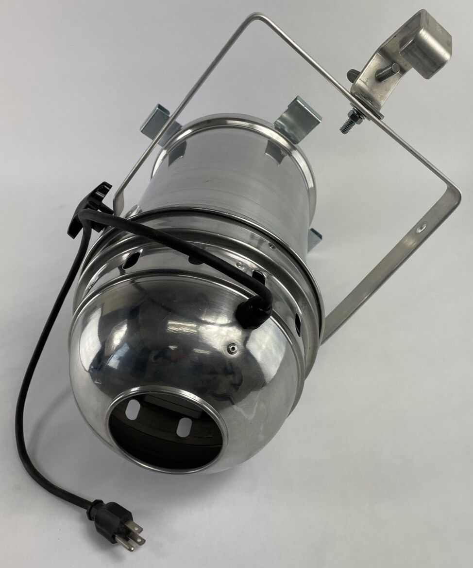 Odyssey LSPAR16 High Polish Aluminum Light Fixture with Mounting Clamp - LOOK