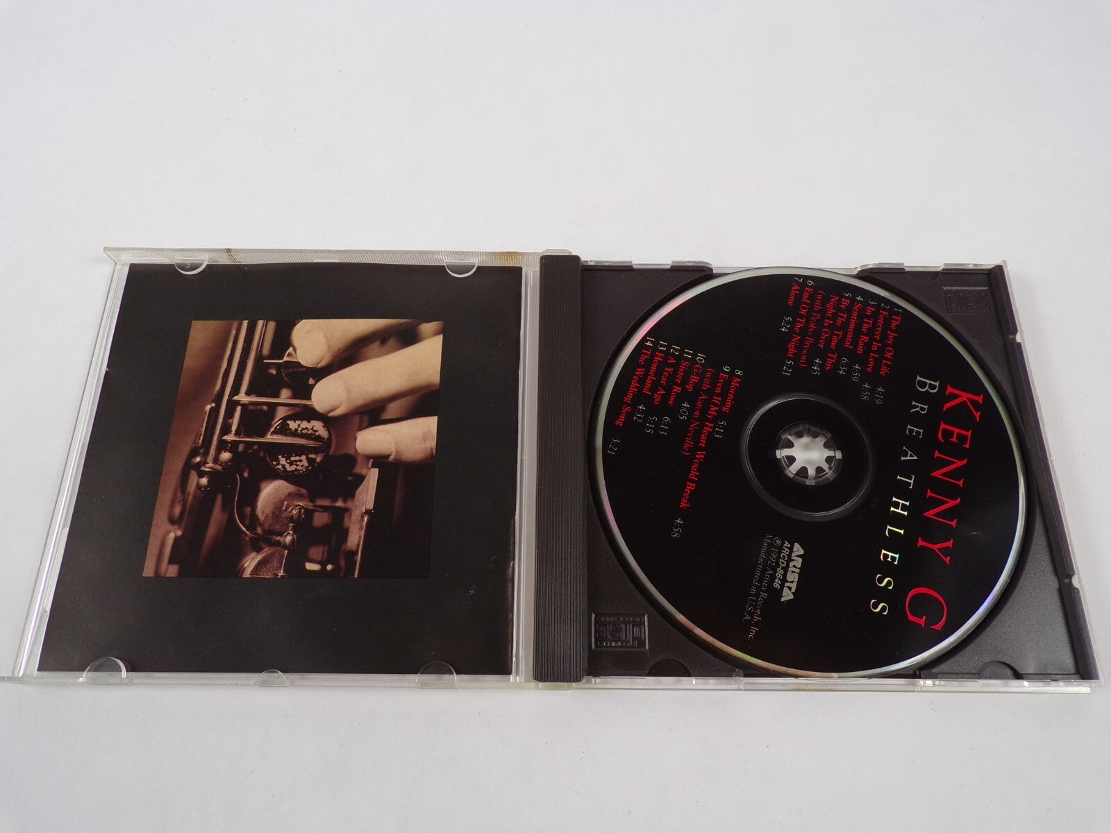 Kenny G Breathless The Joy Of Life Forever In Love In The Rain Sentimantal CD#12