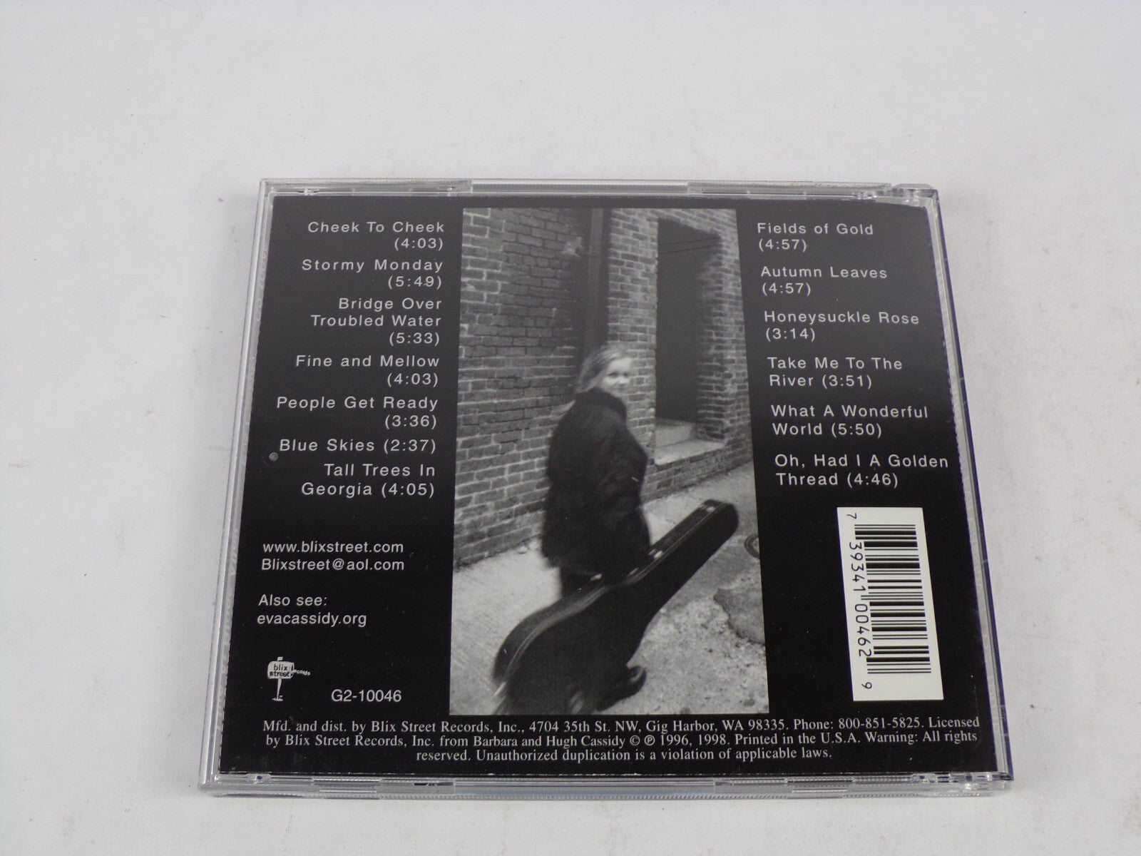 Live At Blues Alley Eva Cassidy Check To Check Stormy Monday Bridge Over CD#53