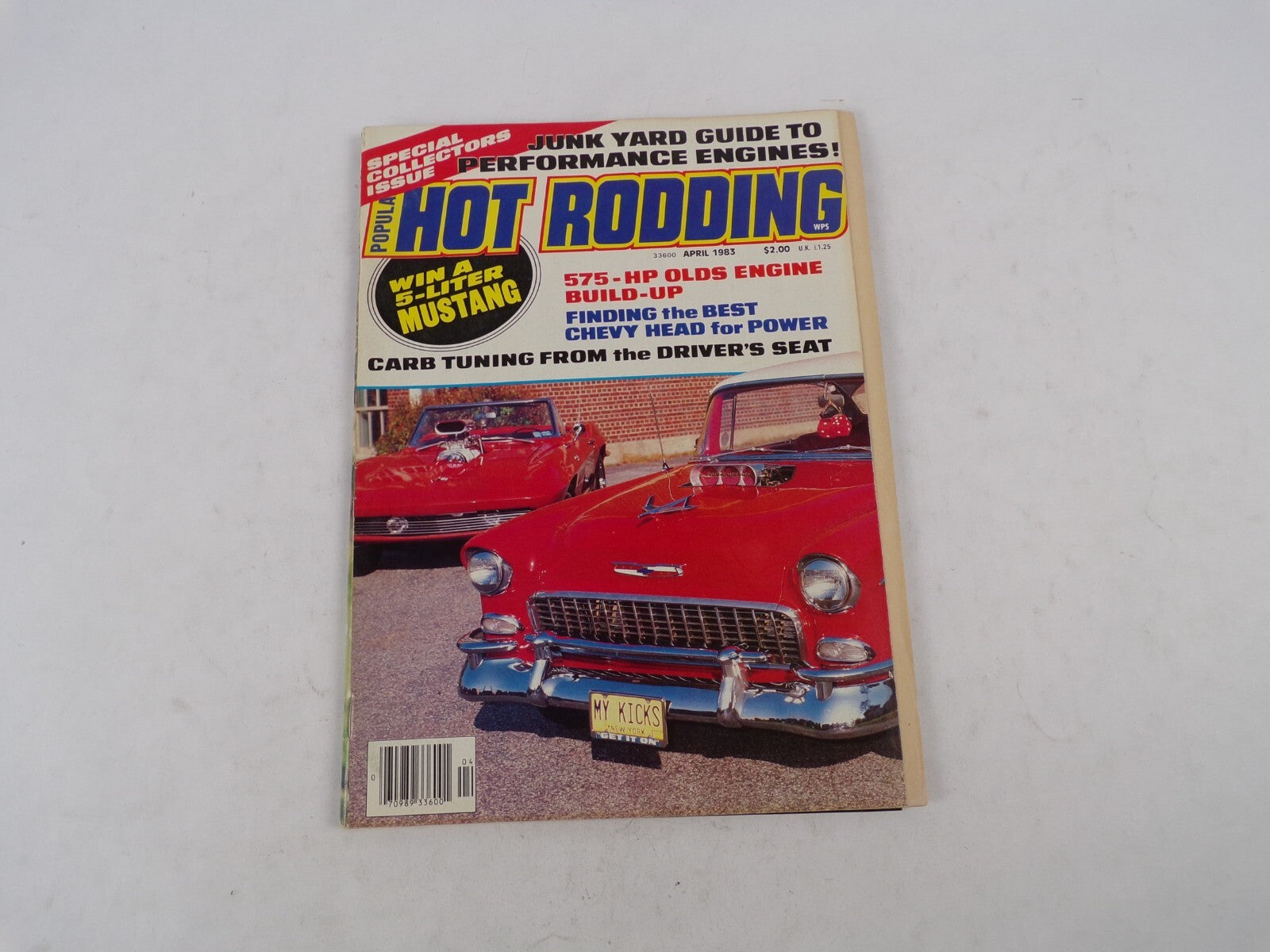 April 1983 Hot Rod Magazine Special Collectors Issue Junk Yard Guide To Performa