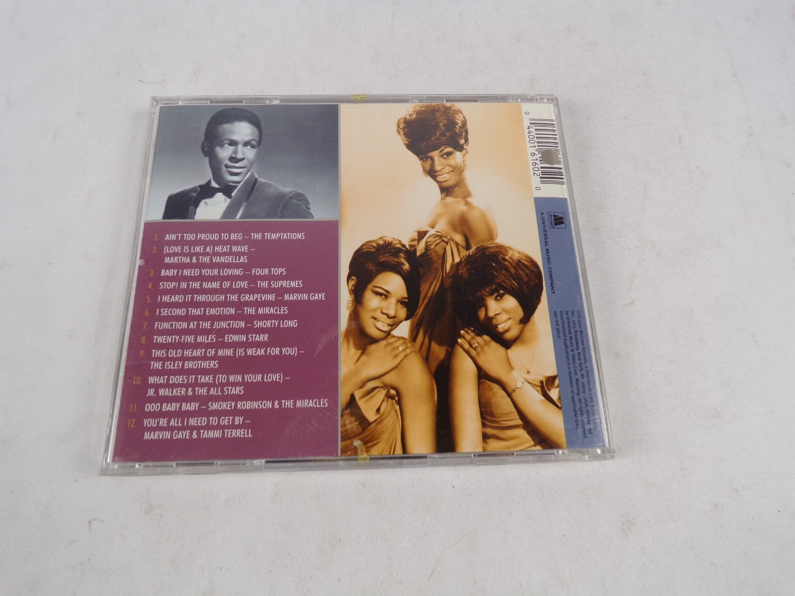 The Best Of Volume 2 Motown 1970s Millennium Collection Twenty Five Miles CD#19
