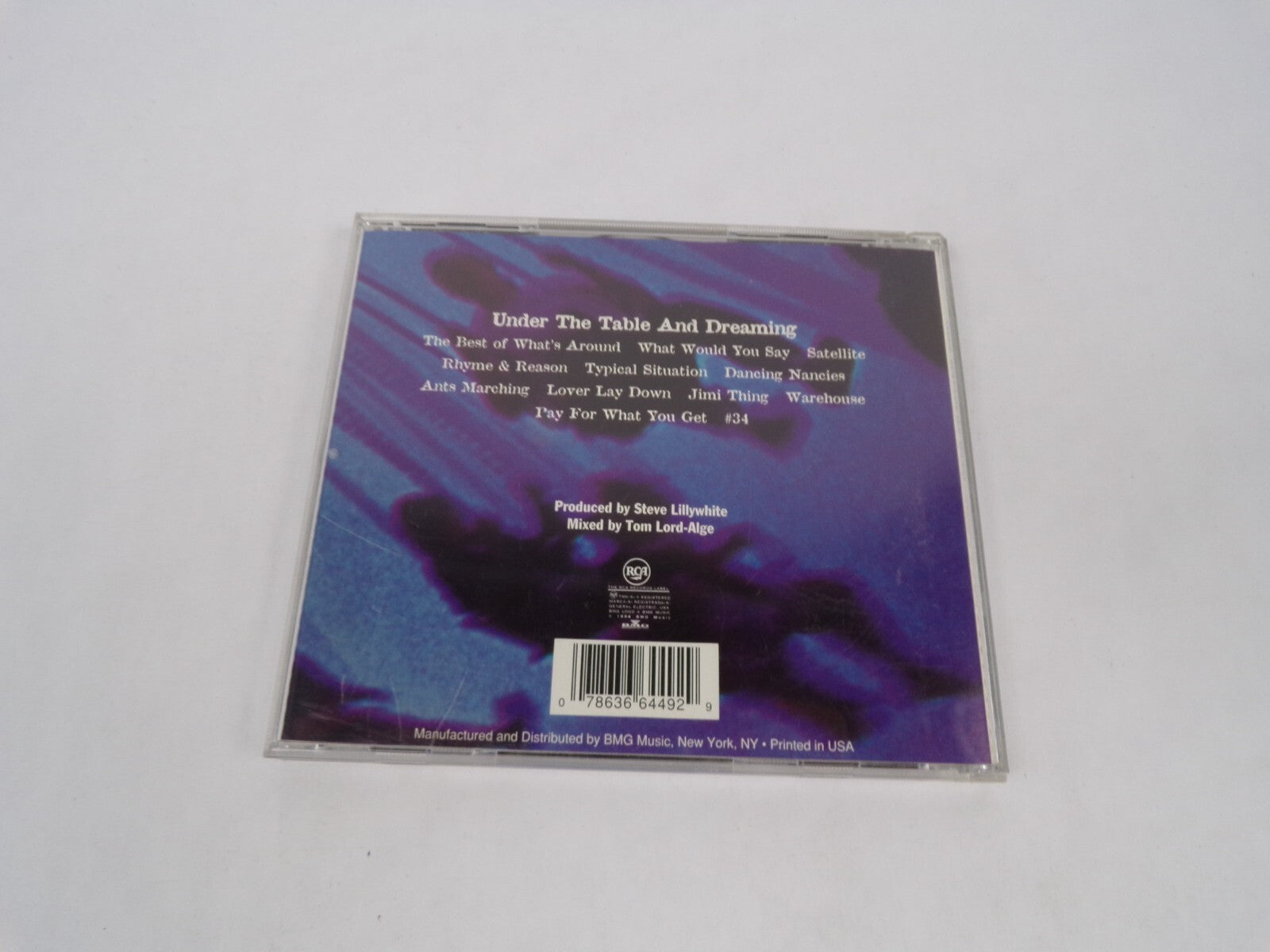 Dave Matthews Band Under The Table And Dreaming The Best Of What's Around CD#63