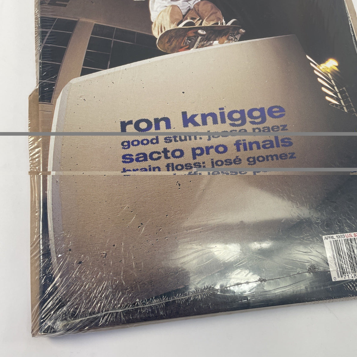  Transworld Skateboarding April 1993 Ron Knigge Jose Gomez Vintage Skateboards