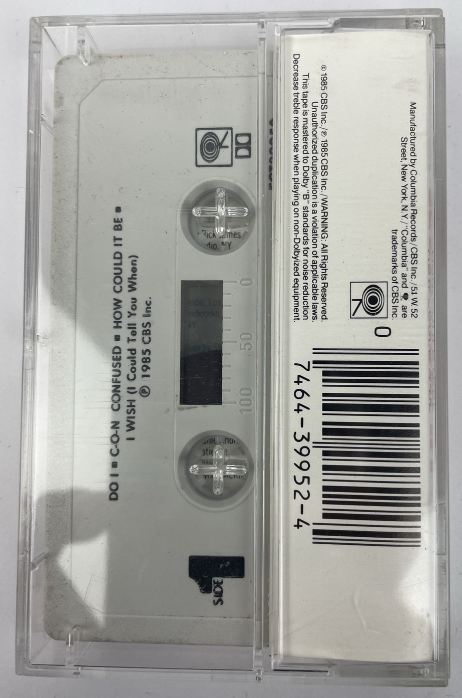 Eddie Murphy - How Could It Be 1985 Cassette My Girl Wants to Party All the Time