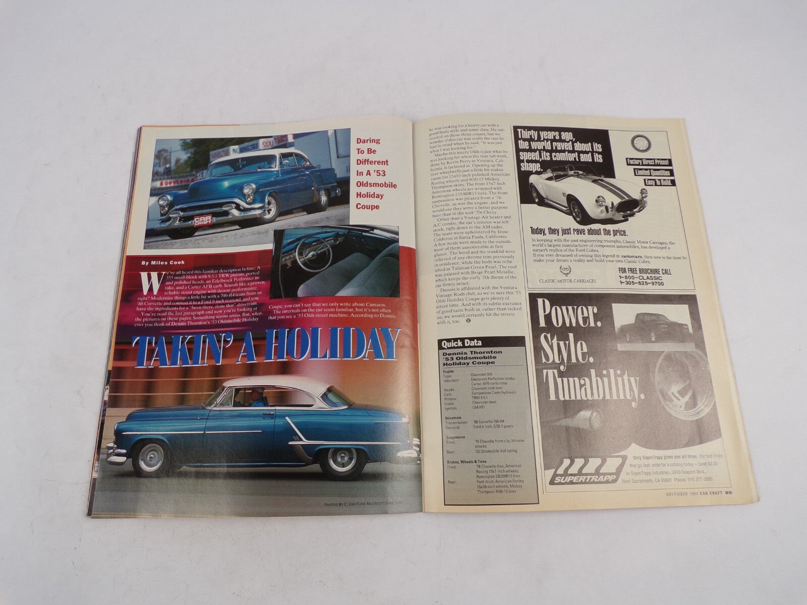 November 1994 Car Craft Paint & Body How-Tos Low-Buck Power Drop 2 Seconds For