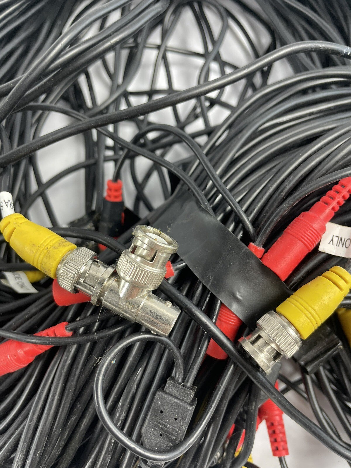 Lot of 2 : 16 Channel BNC male HD-SDI & Audio Snake cable over 50 ft