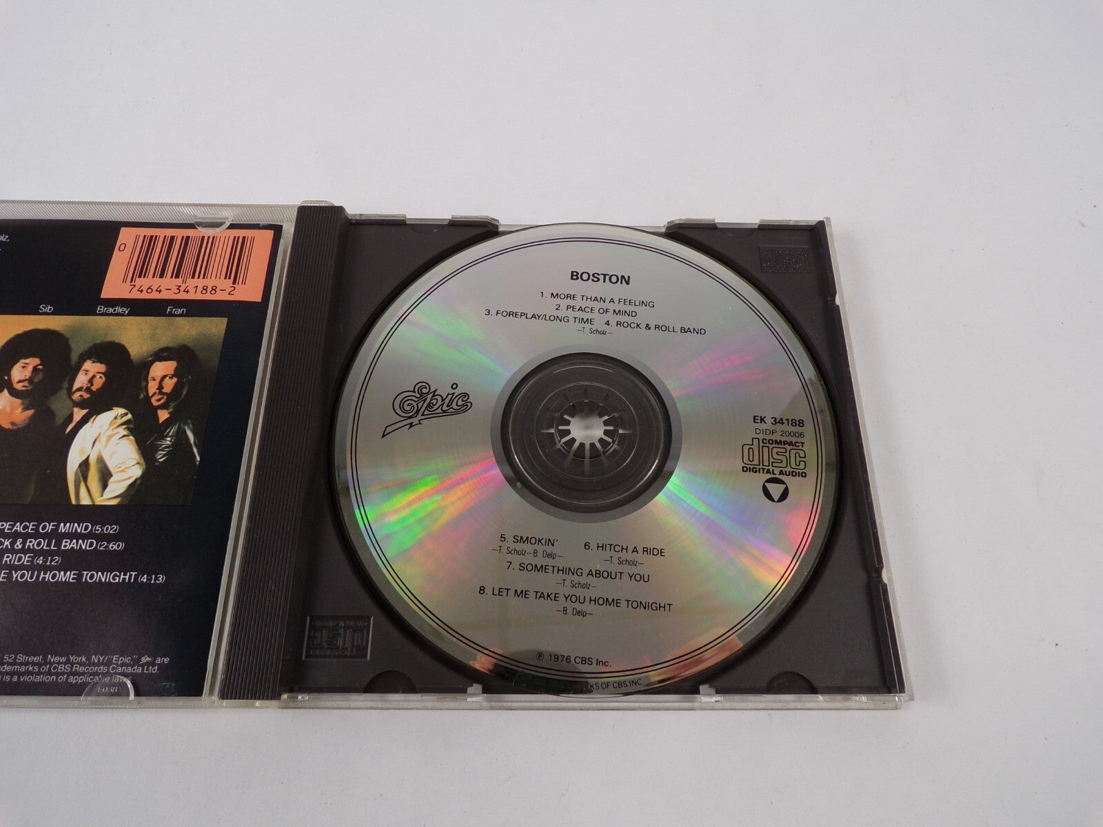 Boston More Than A Feeling Peace Of Mind Forplay Long Time Rock & Roll BandCD#46