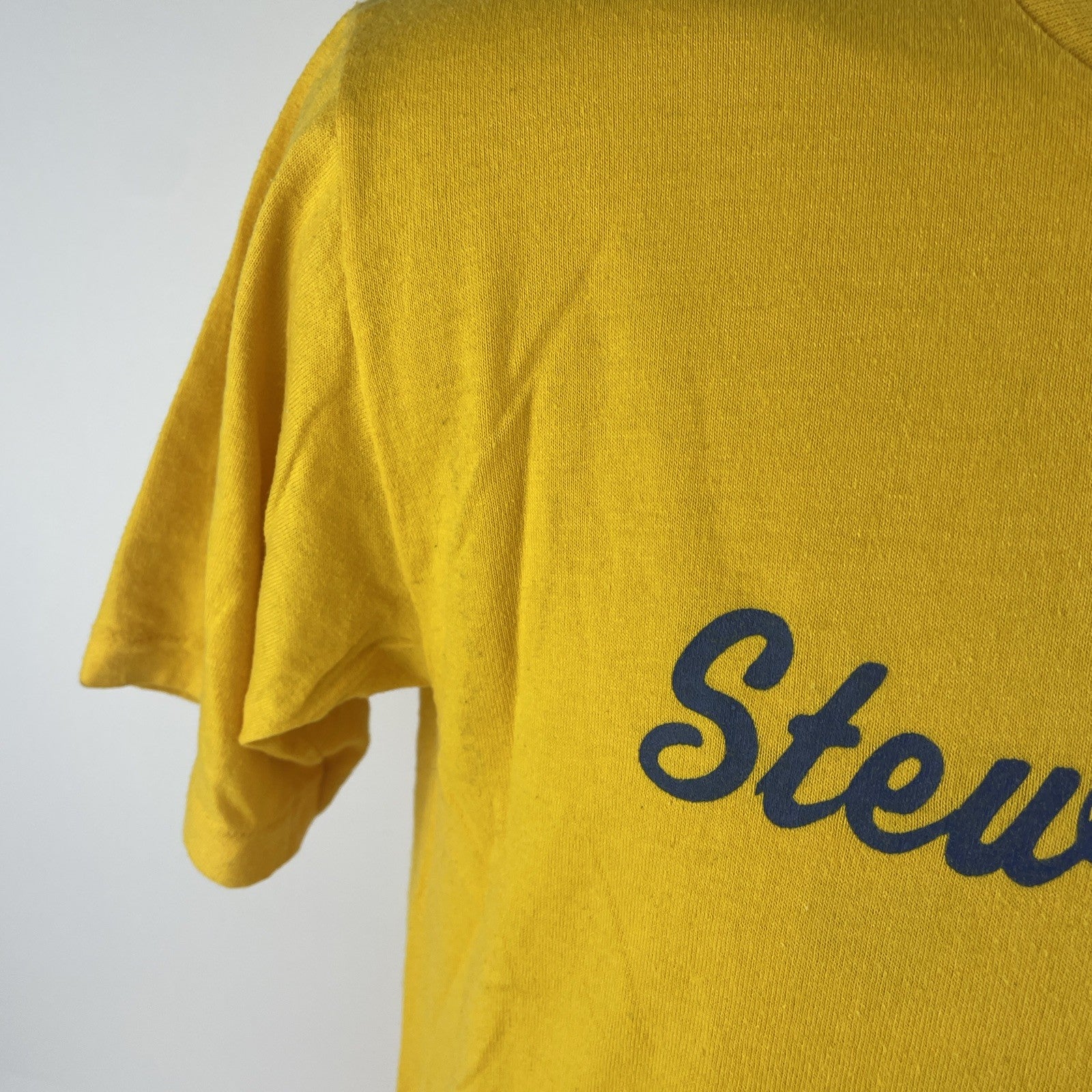 Vintage Stewart County " It's sTime To Say No To Drugs T-Shirt Sz Medium Yellow