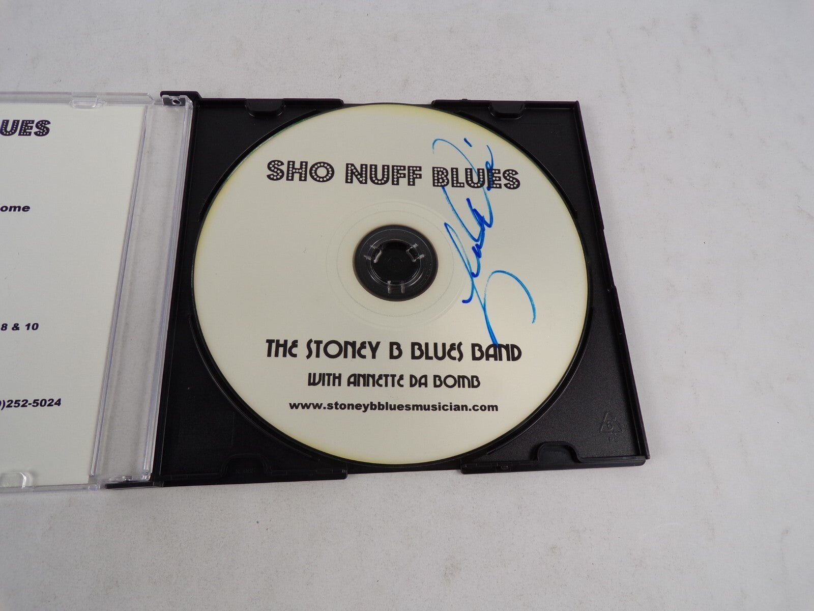 The Stomey B Blues Band With Annette Da Bomb Paying The Cost Phone Booth CD#58