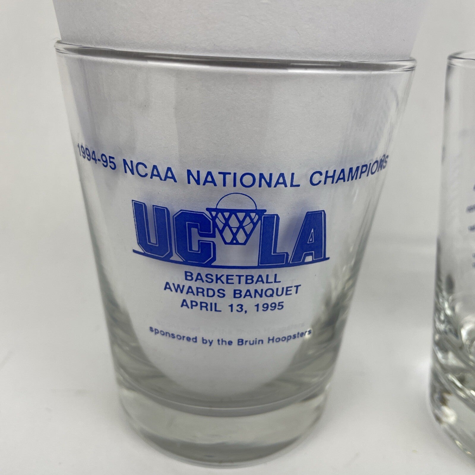 6 x UCLA Bruins Basketball Awards Banquet Bar Highball Glass 95 97 99 00 01 02