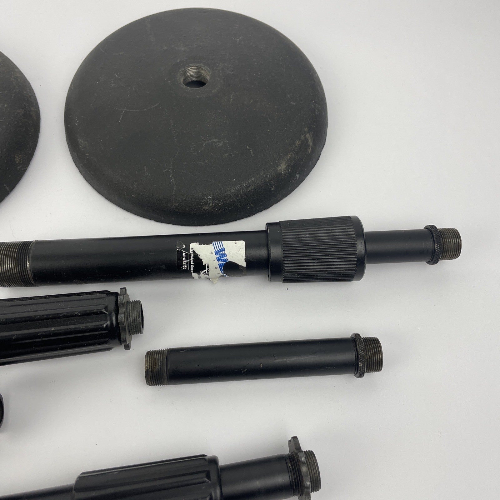 OEM PROLINE Podcast Mic Stand Lot Black With Desk Top Telescopic Stand w 4 Bases