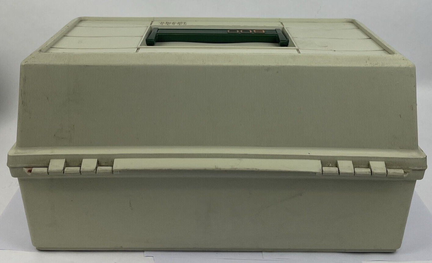 Vintage Rebel 600 Hard Plastic 3 Tray Fishing Tackle Gear Lure Box - VGC LOOK