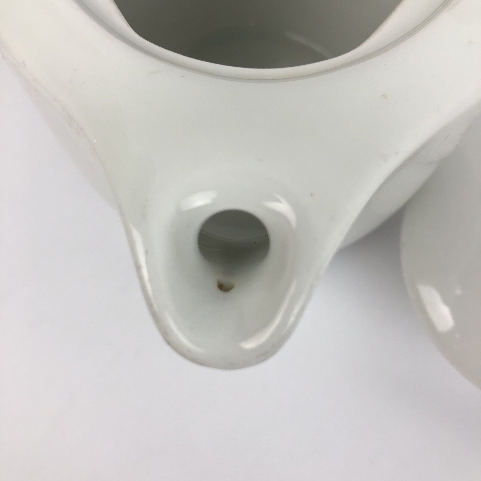 Vintage Schonwald Made in Germany #9388 Small Porcelain Teapot 4.5” * HV Logo