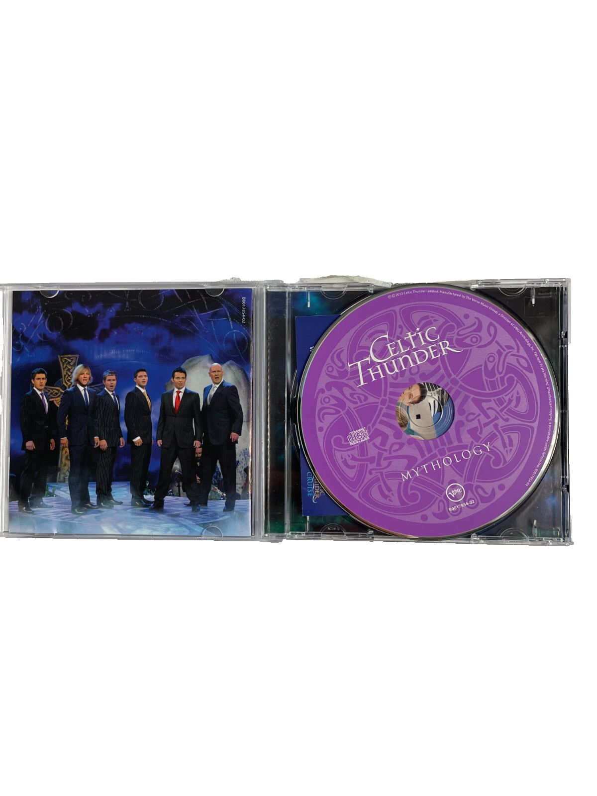 Celtic Thunder Mythology Voices The Isle Of Innisfree Now We are Free CD#37