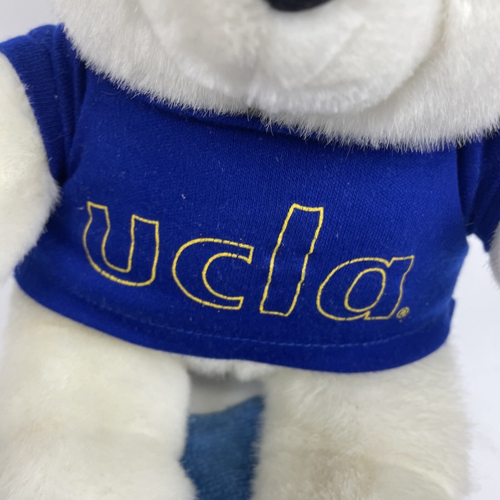 UCLA Teddy Bear Plush Mini Stuffed Animal 10" U C L A RARE College + Rally Towel