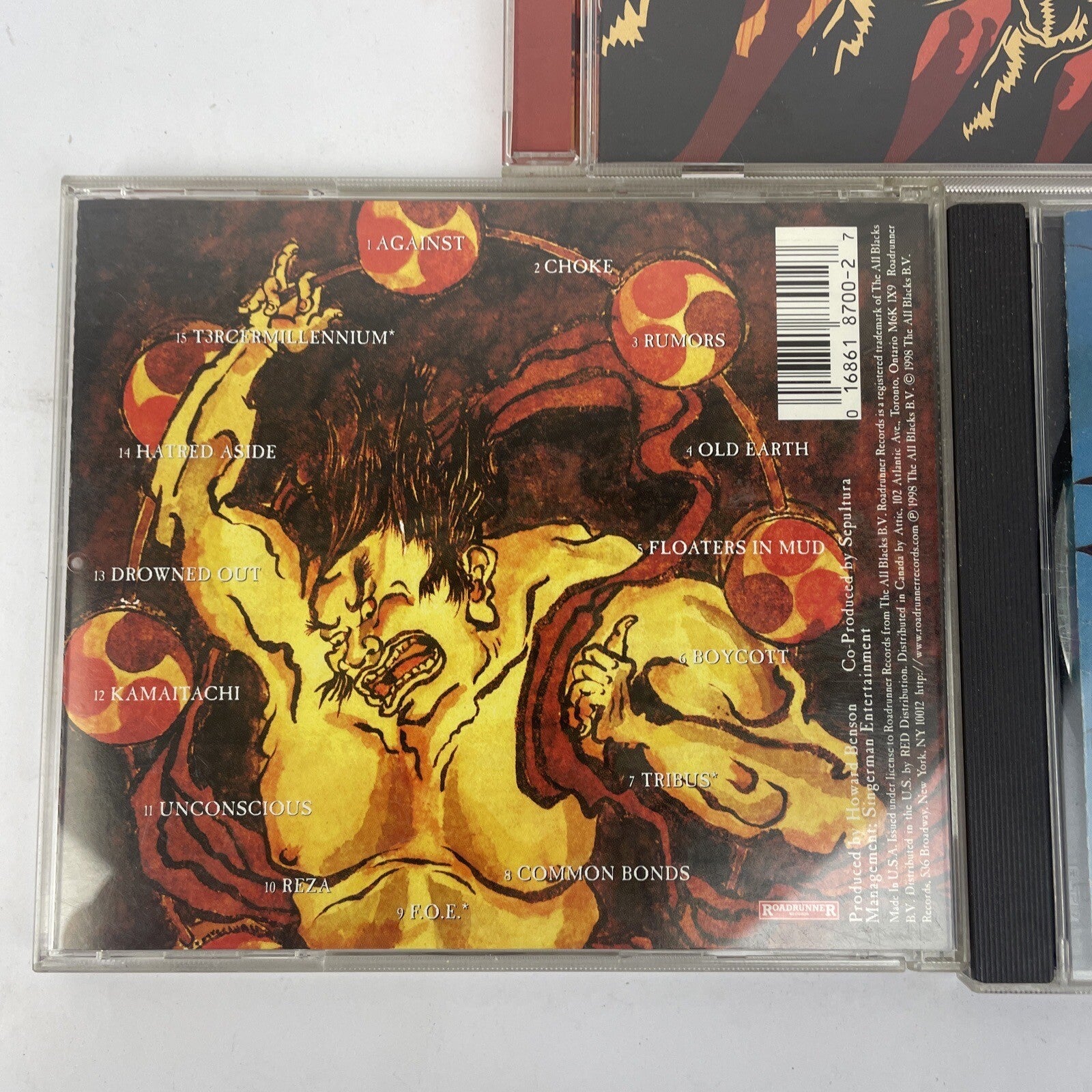 SEPULTURA CD LOT of 3 - NATION , SCHIZOPHRENIA , AGAINST - VGC - GUARANTEED