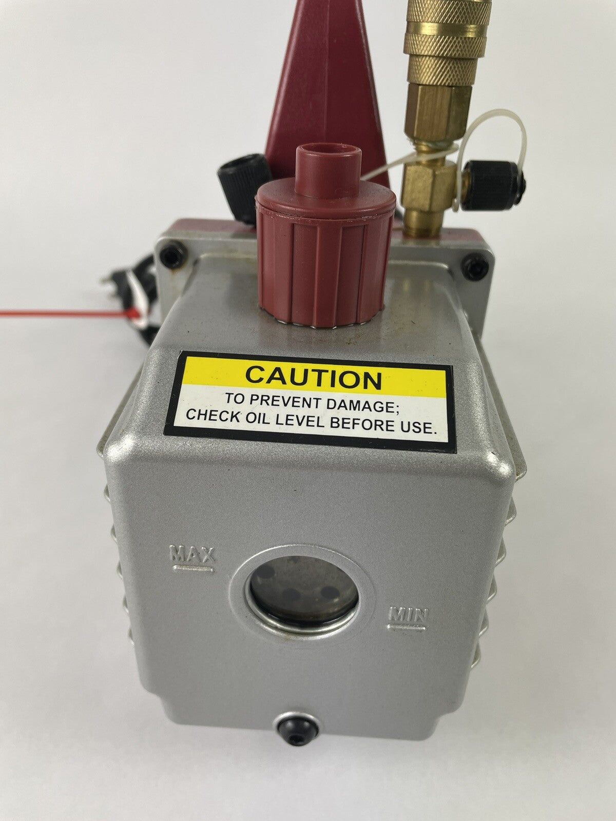 U.S. General 2 Stage 3 CFM Vacuum Pump Item No. 66466