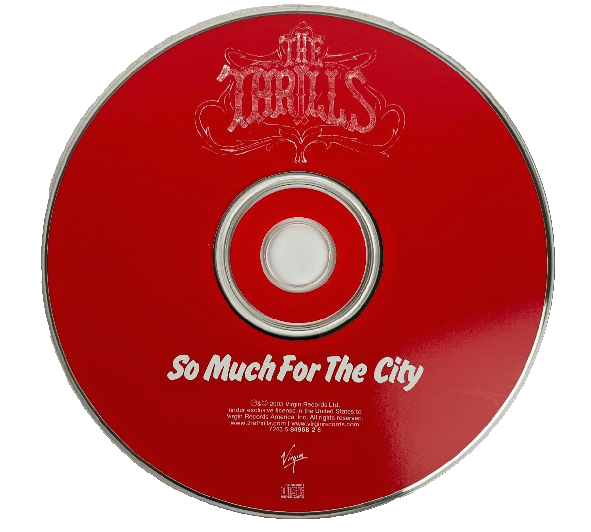 The Thrills – So Much For The City Digital Audio CD Virgin Records 2003