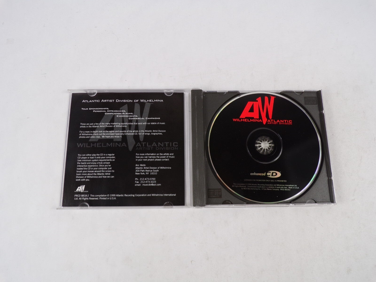 AW Wilhelmina Atlantic Brandy Have You Ever Barely Breathing CD#34
