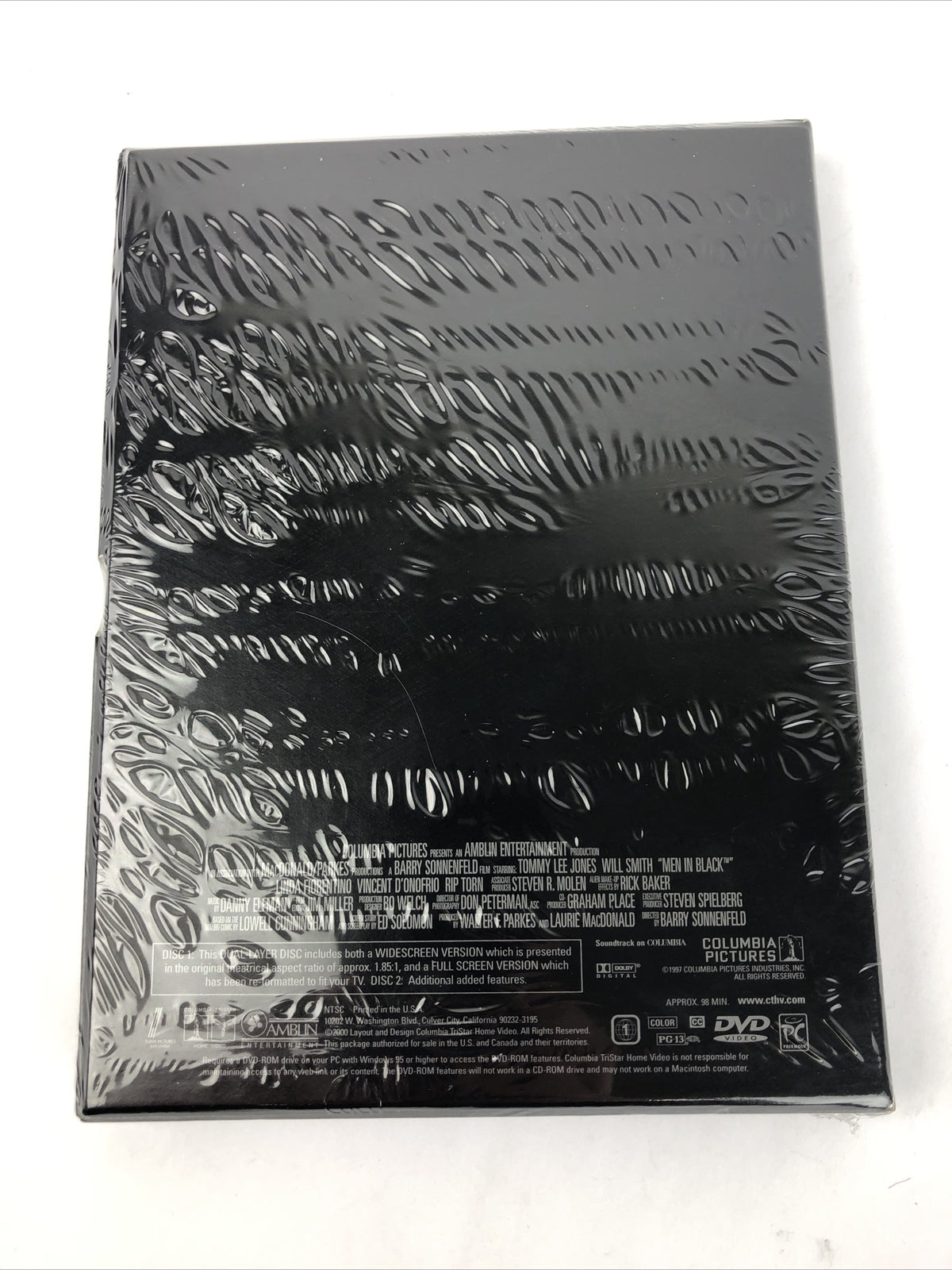 Men In Black MIB DVD 2000 2-Disc Set Limited Edition Will Smith Tommy Lee Jones