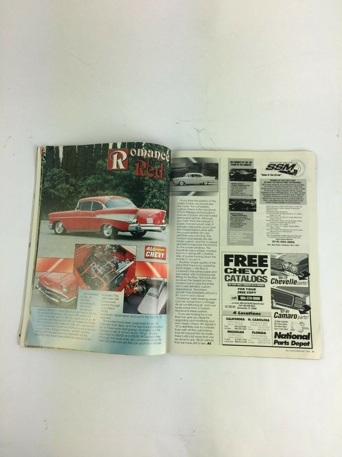 February 1994 All Chevy Magazine Classic Looks Cool Custom Radiators 700R4 Trans