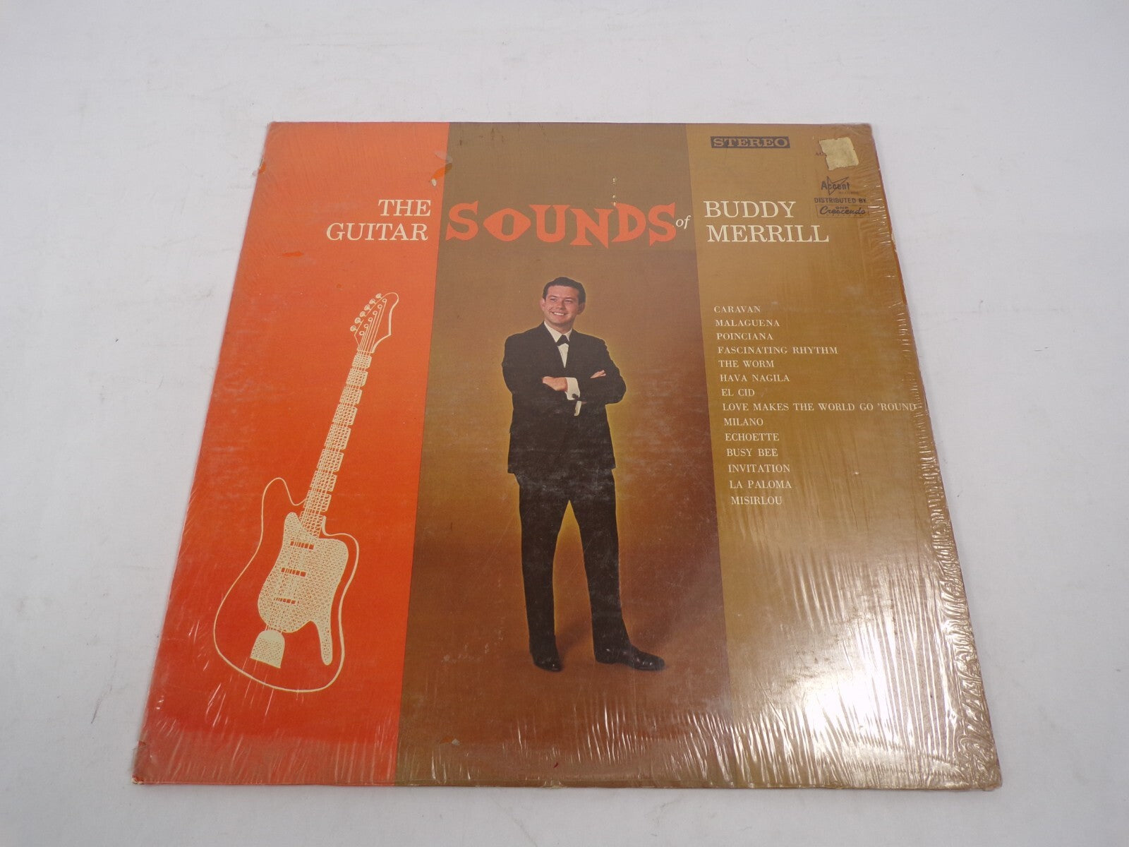 The Guitar Sounds of Buddy Merrill GNP Crescendo Vinyl Record
