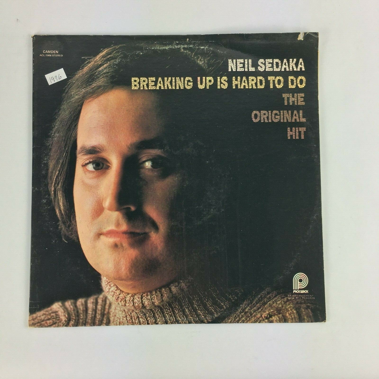 Neil Sedaka Breaking up is Hard to do the Original Hit