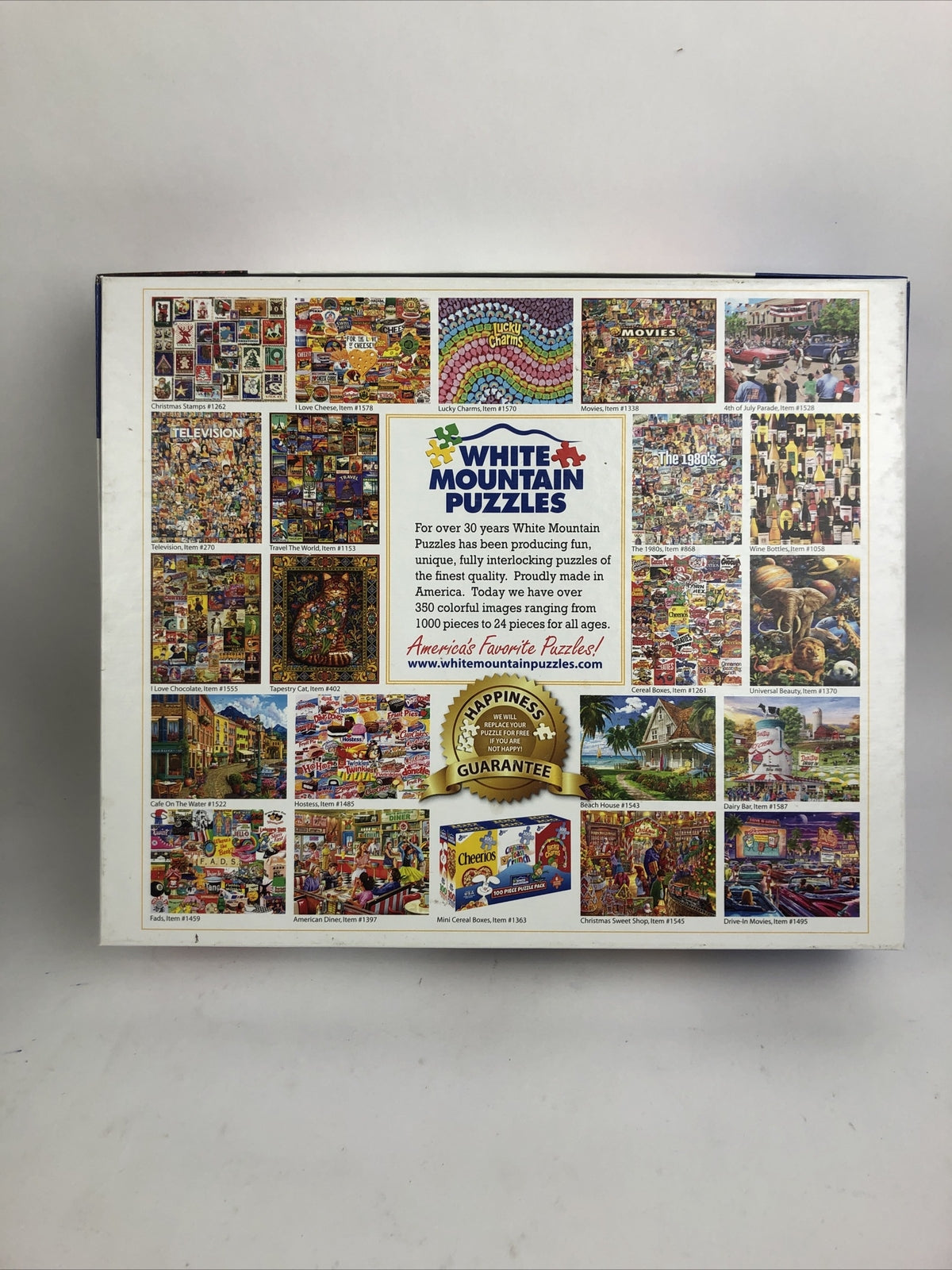 White Mountain Puzzle ~ HARBOR EVENING 1000 Pieces - 24" x 30" Made in the USA