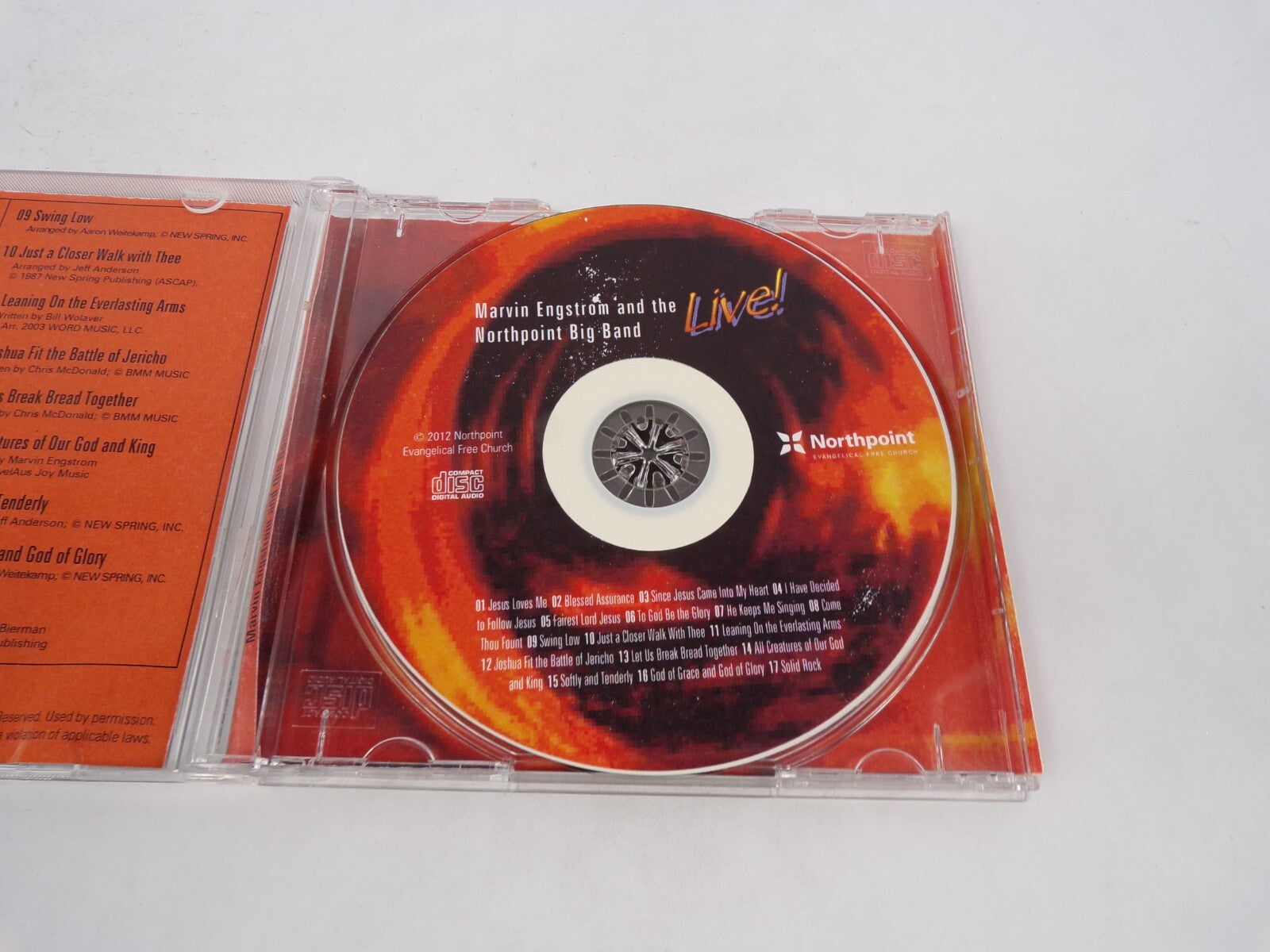 Live! Marvin Engstrom And The Northpoint Big Band Jesus Loves me Blessed CD#70