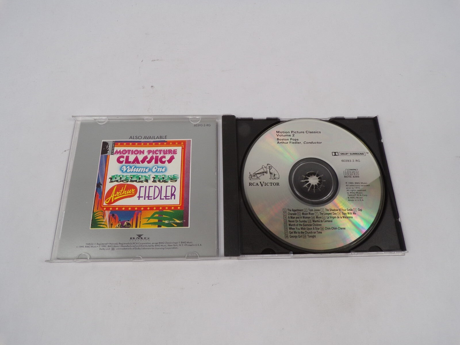 Motion Picture Classics, Volume 2 Boston Pops Arthur Fiedler The Apartment CD#68