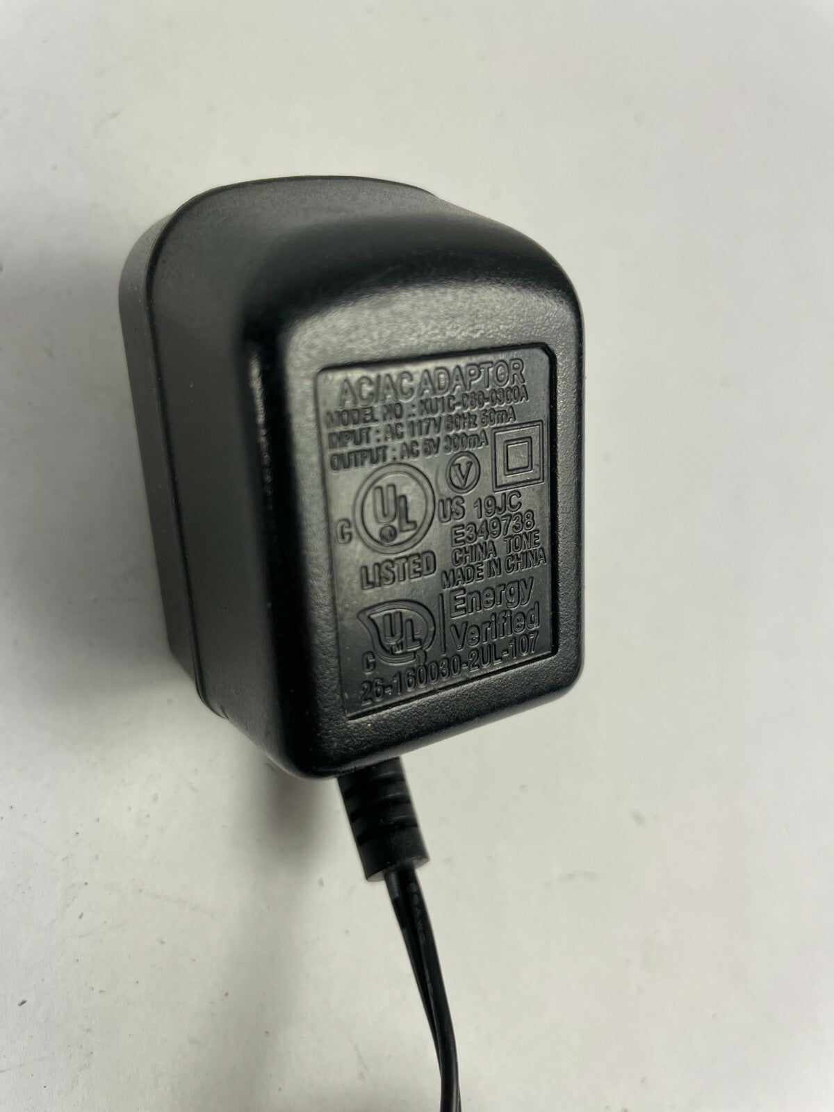 Genuine AC Adapter KUIC0600300A Output 3 V 300mA Power Supply Adapter A52