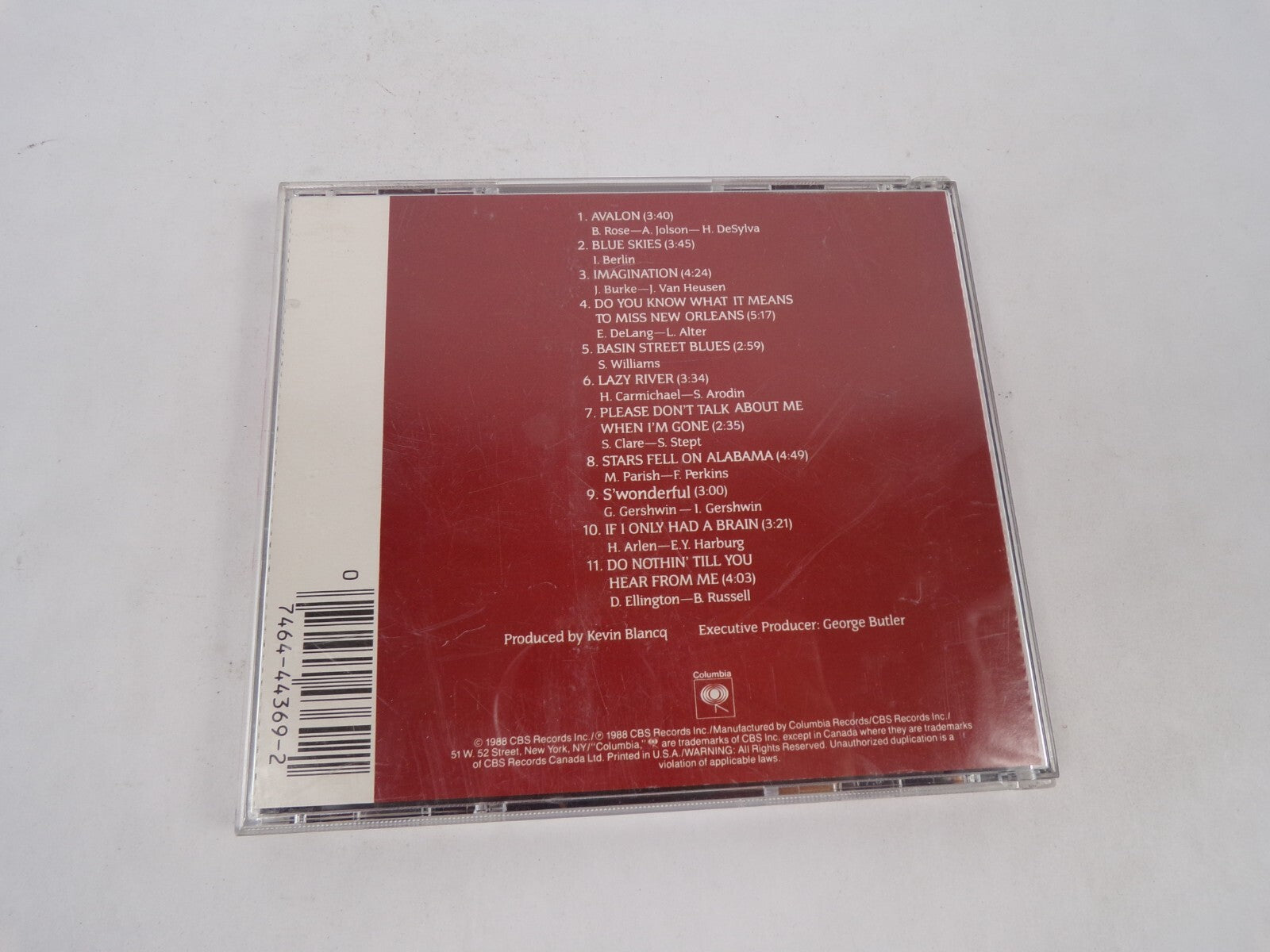 Harry Connick Jr. Avalon Blue Skies Imagination Do You Know What It Means CD#70
