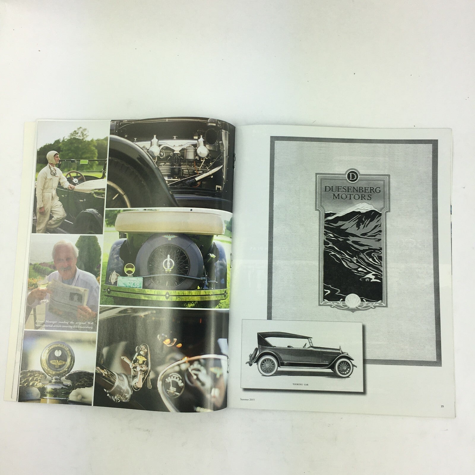 Summer 2015 Volume LXIII The Classic Car Duesenberg Motors