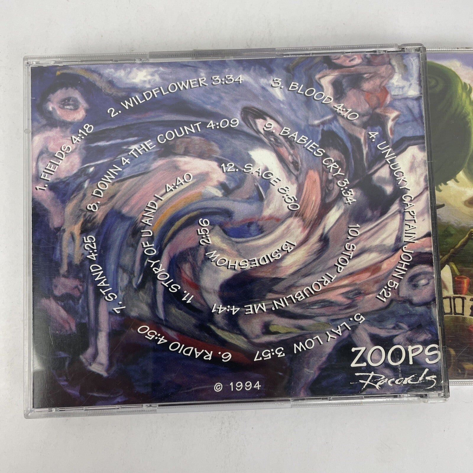 2 x  " Zoo People " Digital Audio CD, Self Titled 1994, Sage 1997 LA Jam Band