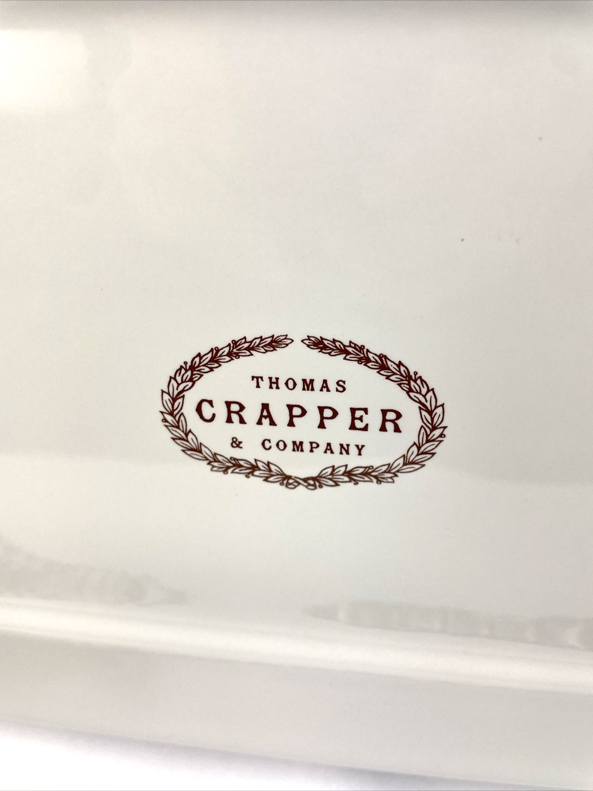 Thomas Crapper & Co Ltd High Level Toilet Water Reservoir /  Tank Only -  Rare