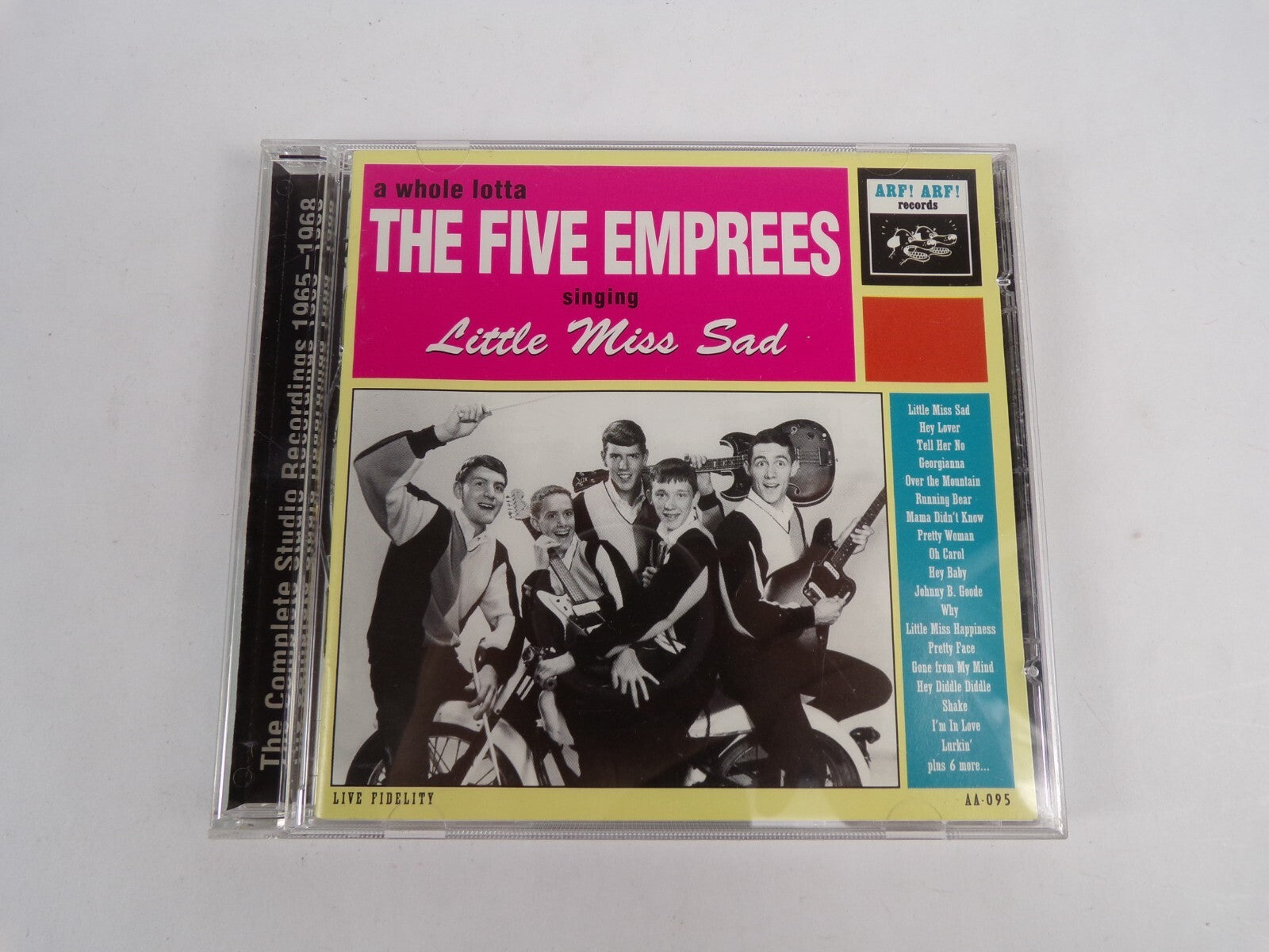 The Five Emprees Singing Little Miss Sad CD #12