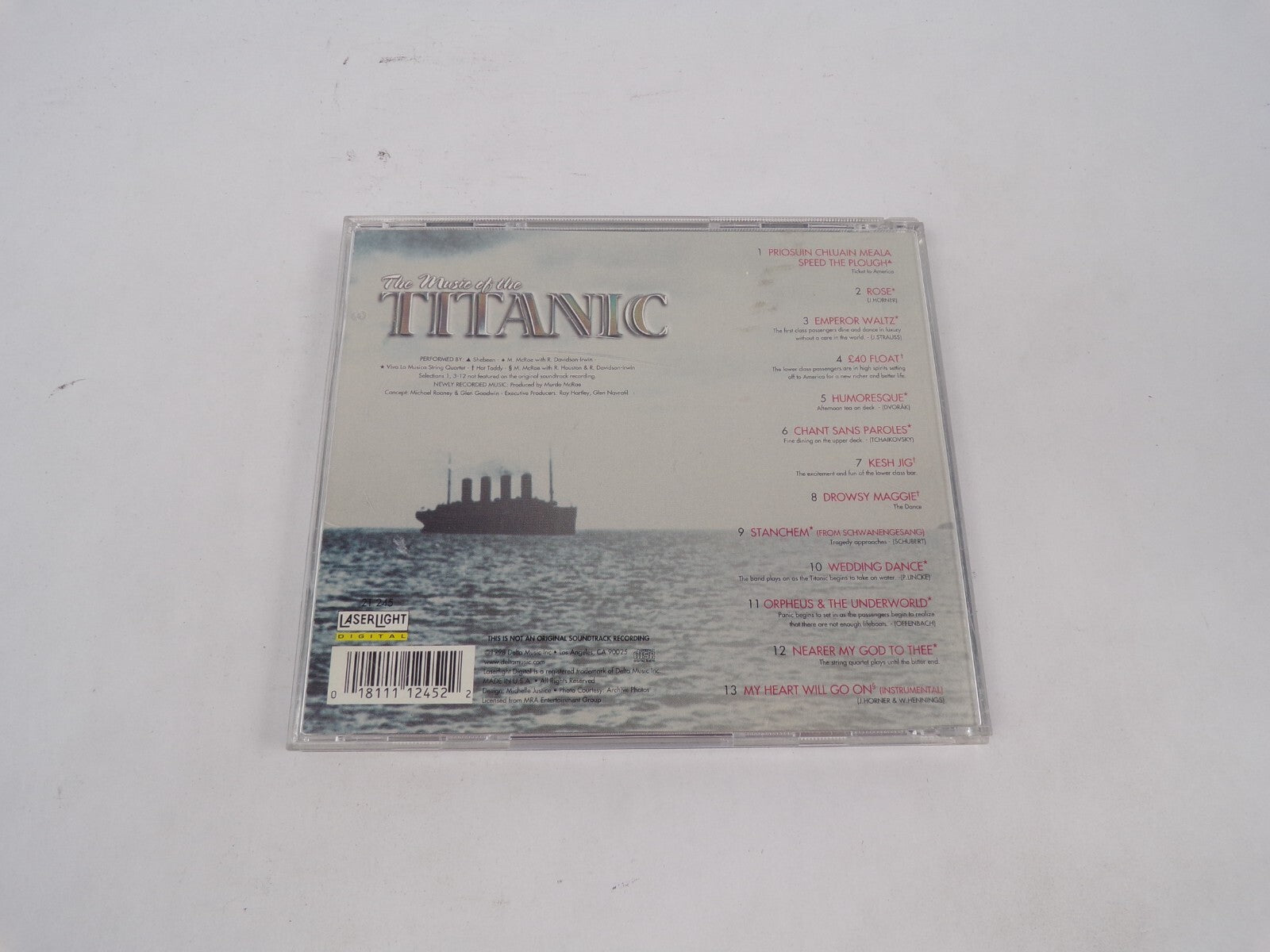 The Music Of The Titanic Priosuin  Chiluain Meala Speed The Plough Rose CD#68