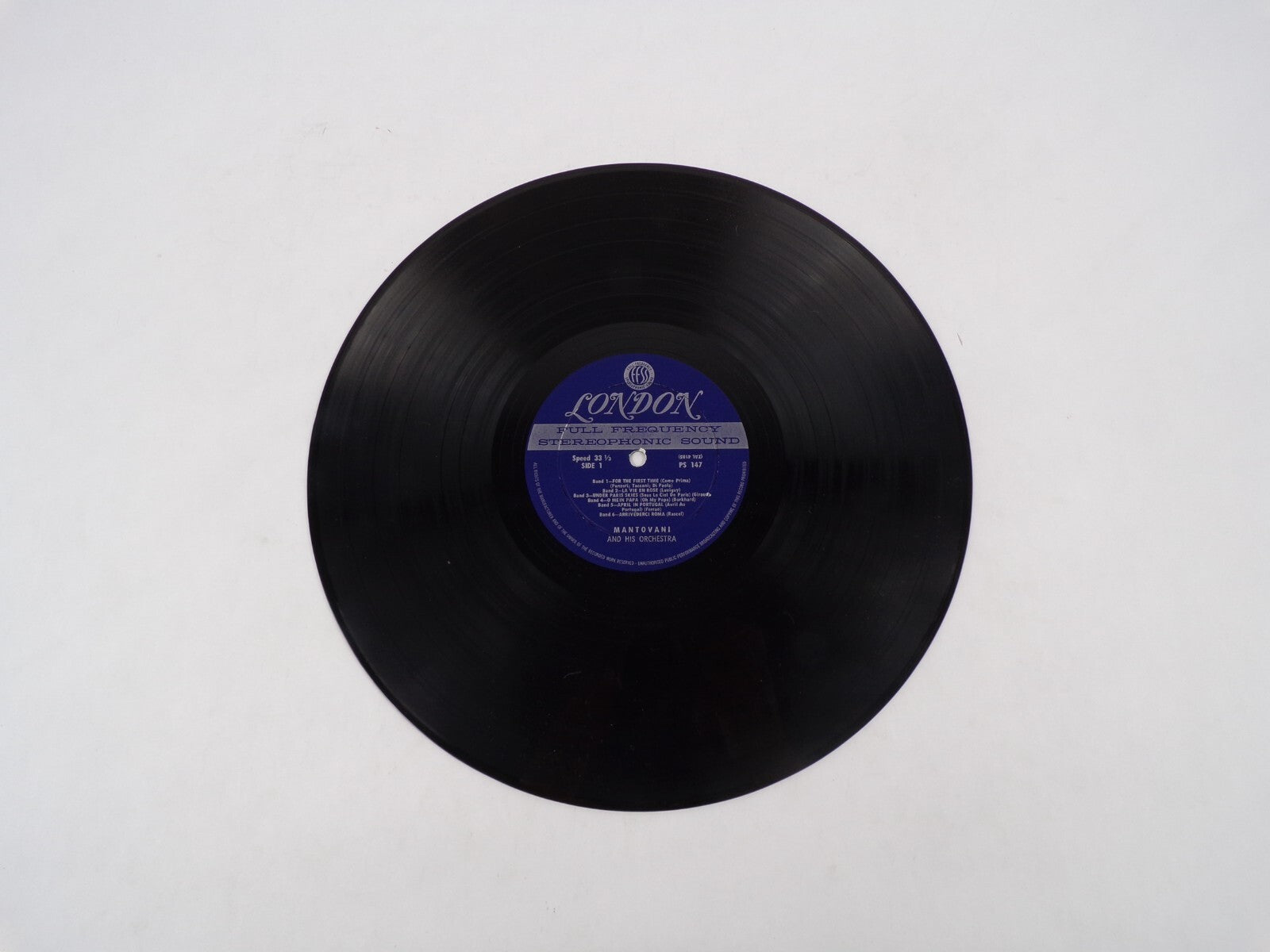 Continental Encores Mantovani And His Orchestra Arrivederci Roma Vinyl Record