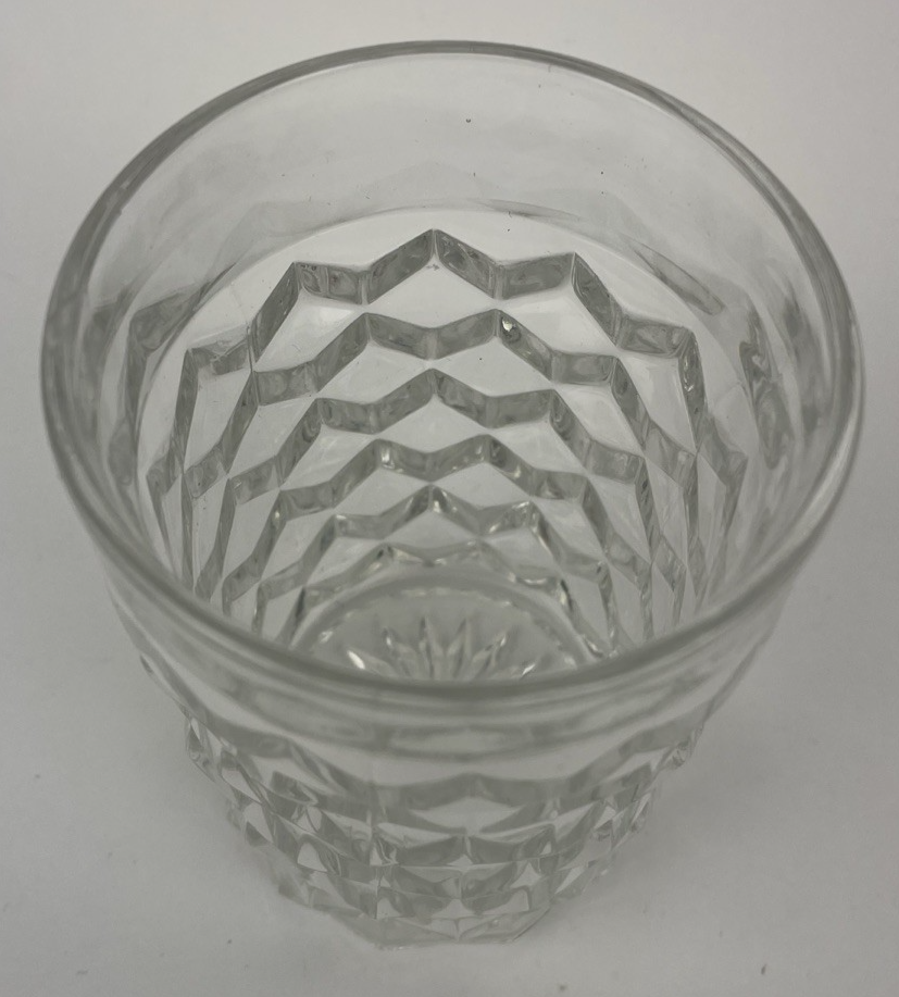 Fostoria American 4" Tall Straight Flat Bottom Tumbler ~ 6 oz. VGC